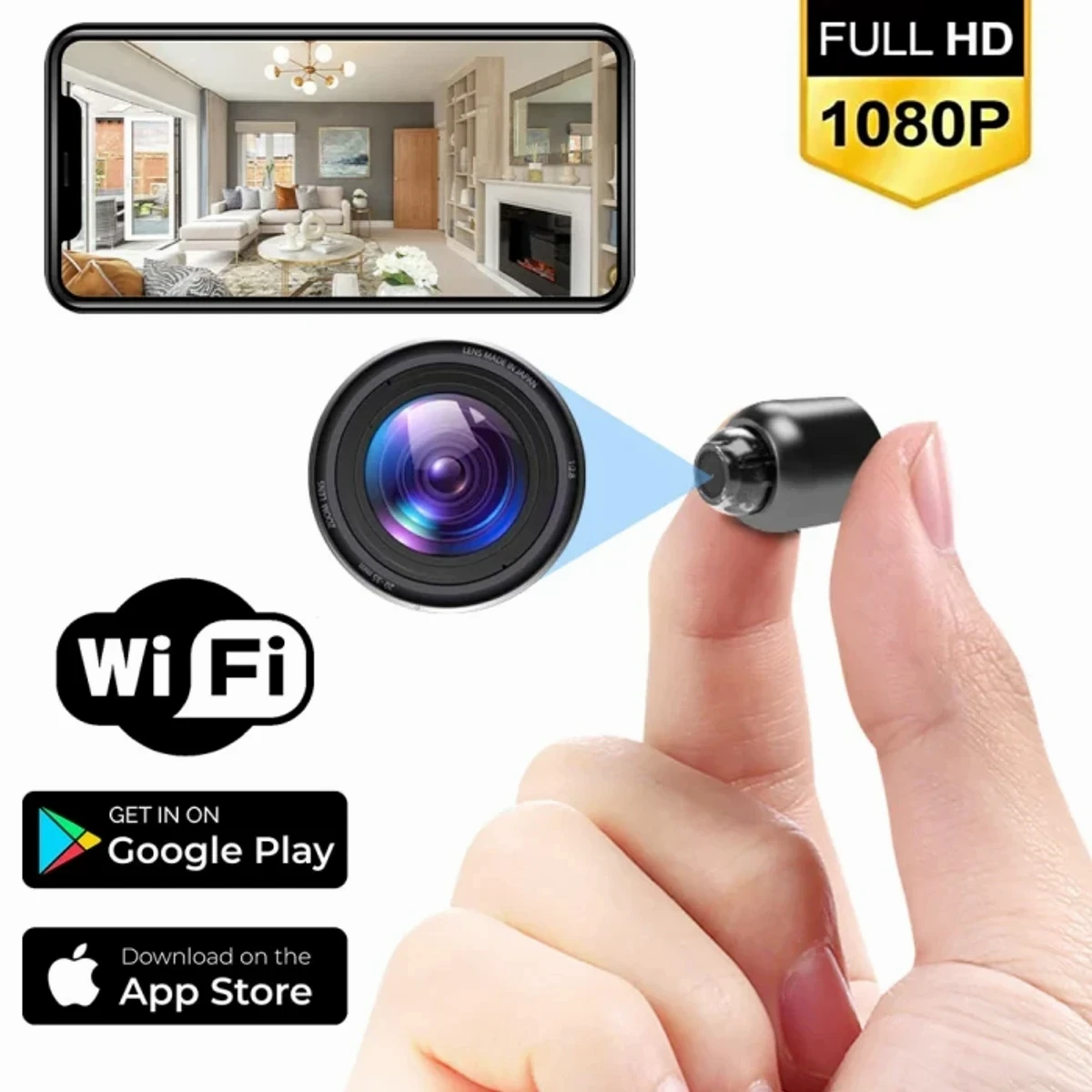 Mini Camera Full HD 1080p Video(Recharge able ) 1