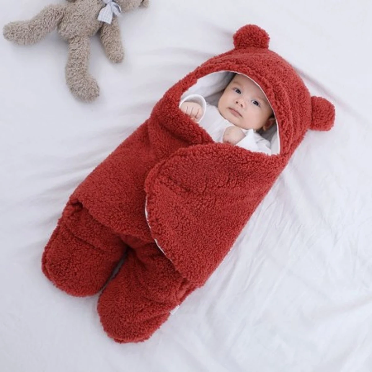 ওরজিনাল চায়না Baby Blanket Red